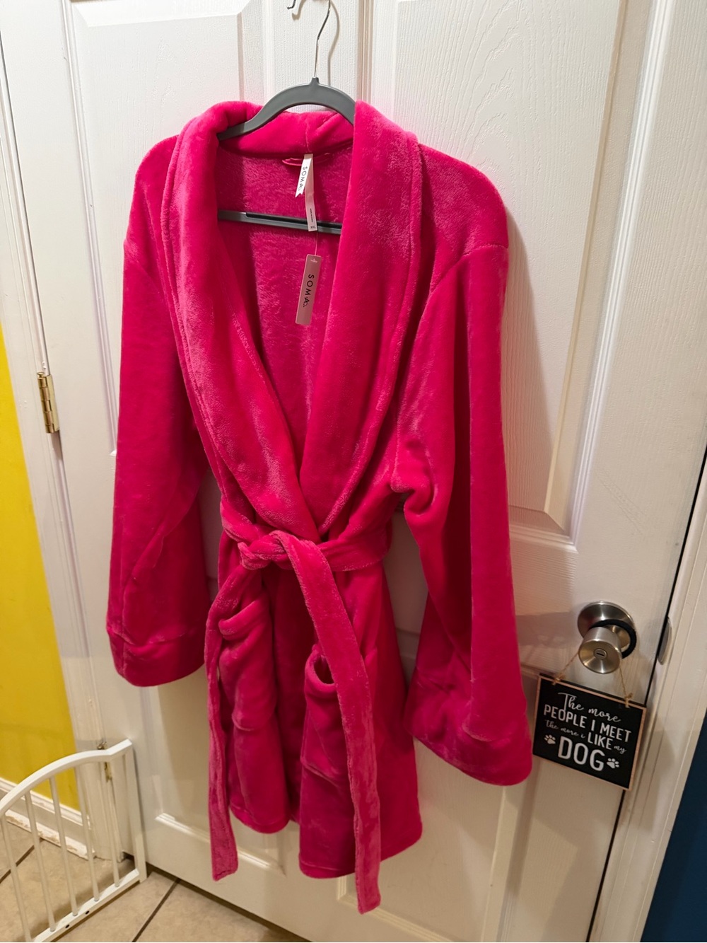 NWT Soma Hot Pink Robe